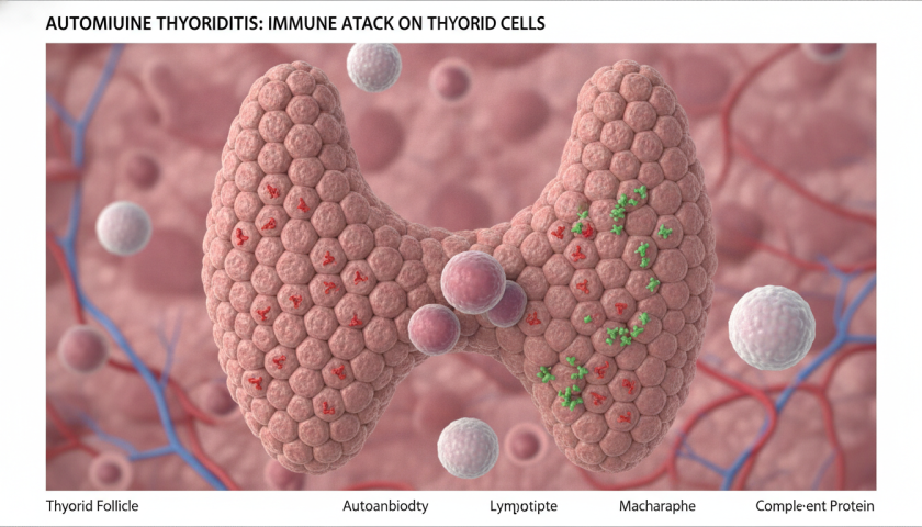 découvrez la hashitoxicose, une condition où la maladie de hashimoto et la maladie de basedow coexistent. comprenez le rôle des anticorps dans le fonctionnement de la thyroïde et leurs impacts cliniques.