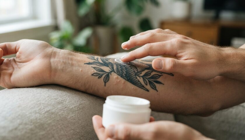 boutons sur un tatouage : découvrez les causes possibles, les erreurs de crème à éviter et les bons gestes pour prendre soin de votre peau.