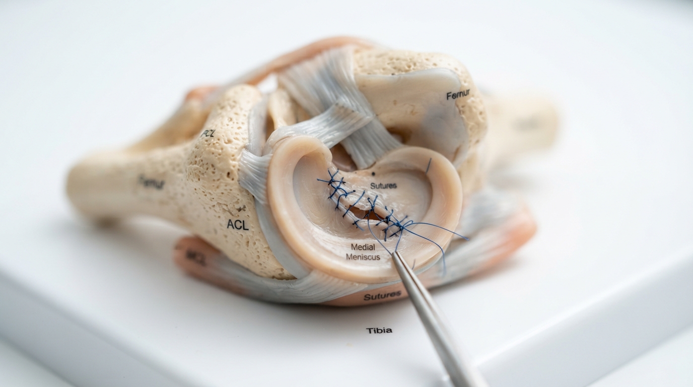 découvrez un témoignage sur la suture méniscale : les étapes de l’opération, les défis de la rééducation et la durée de la récupération.